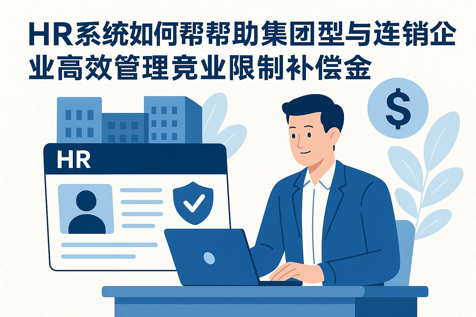 HR系统如何帮助集团型与连锁企业高效管理竞业限制补偿金