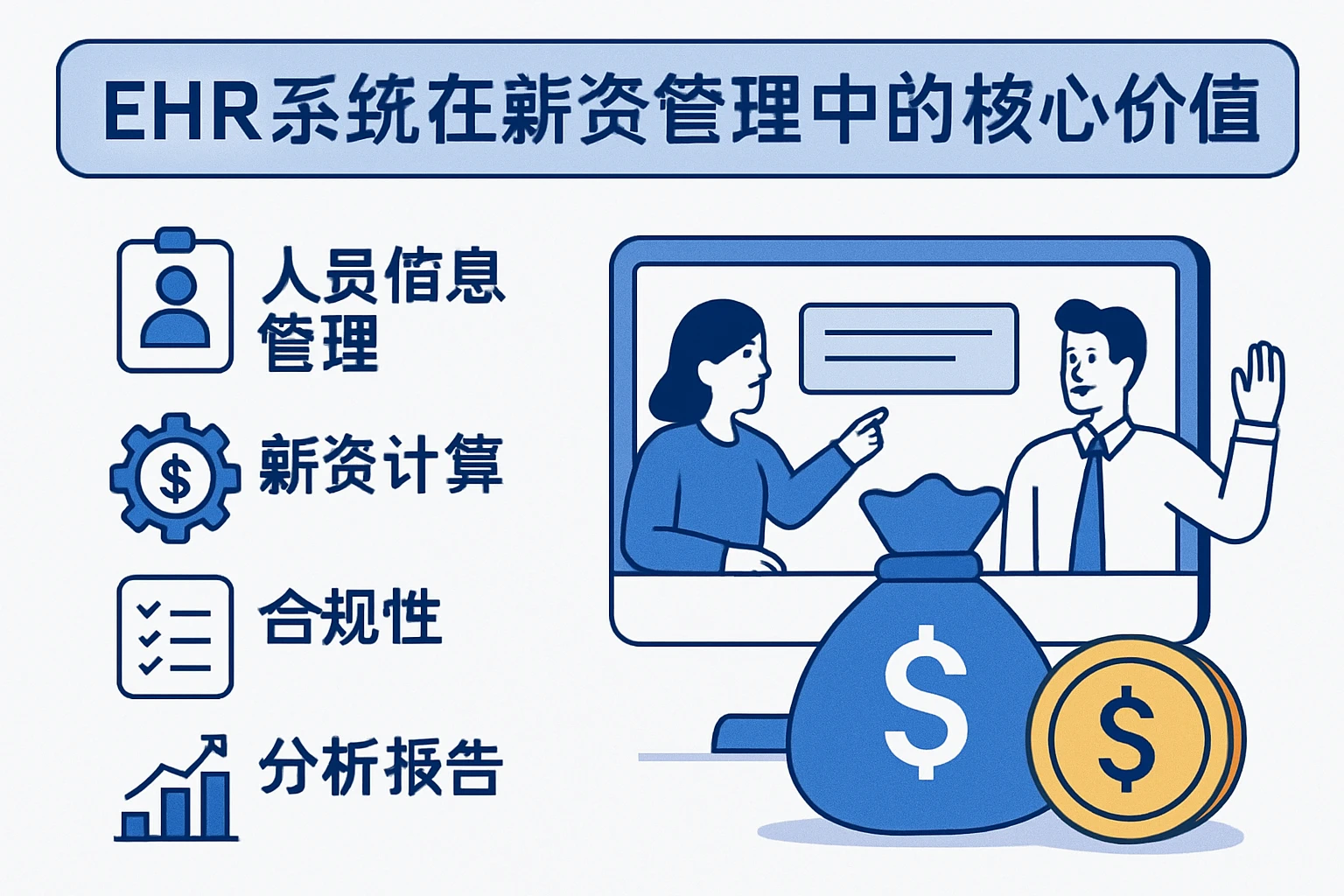 ehr系统在薪资管理中的核心价值