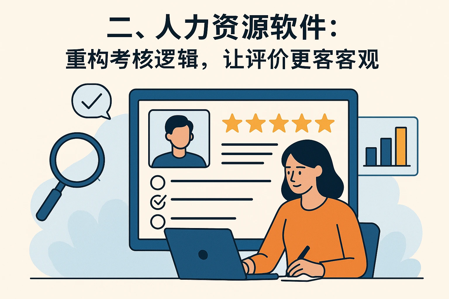 二、人力资源软件：重构考核逻辑，让评价更客观