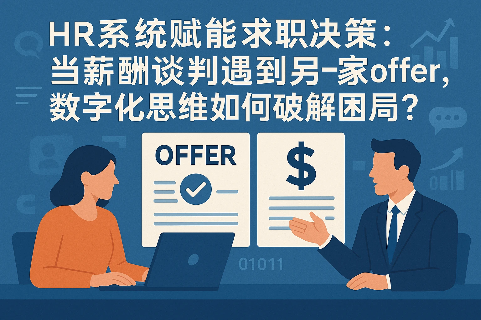 HR系统赋能求职决策:当薪酬谈判遇到另一家offer,数字化思维如何破解困局?