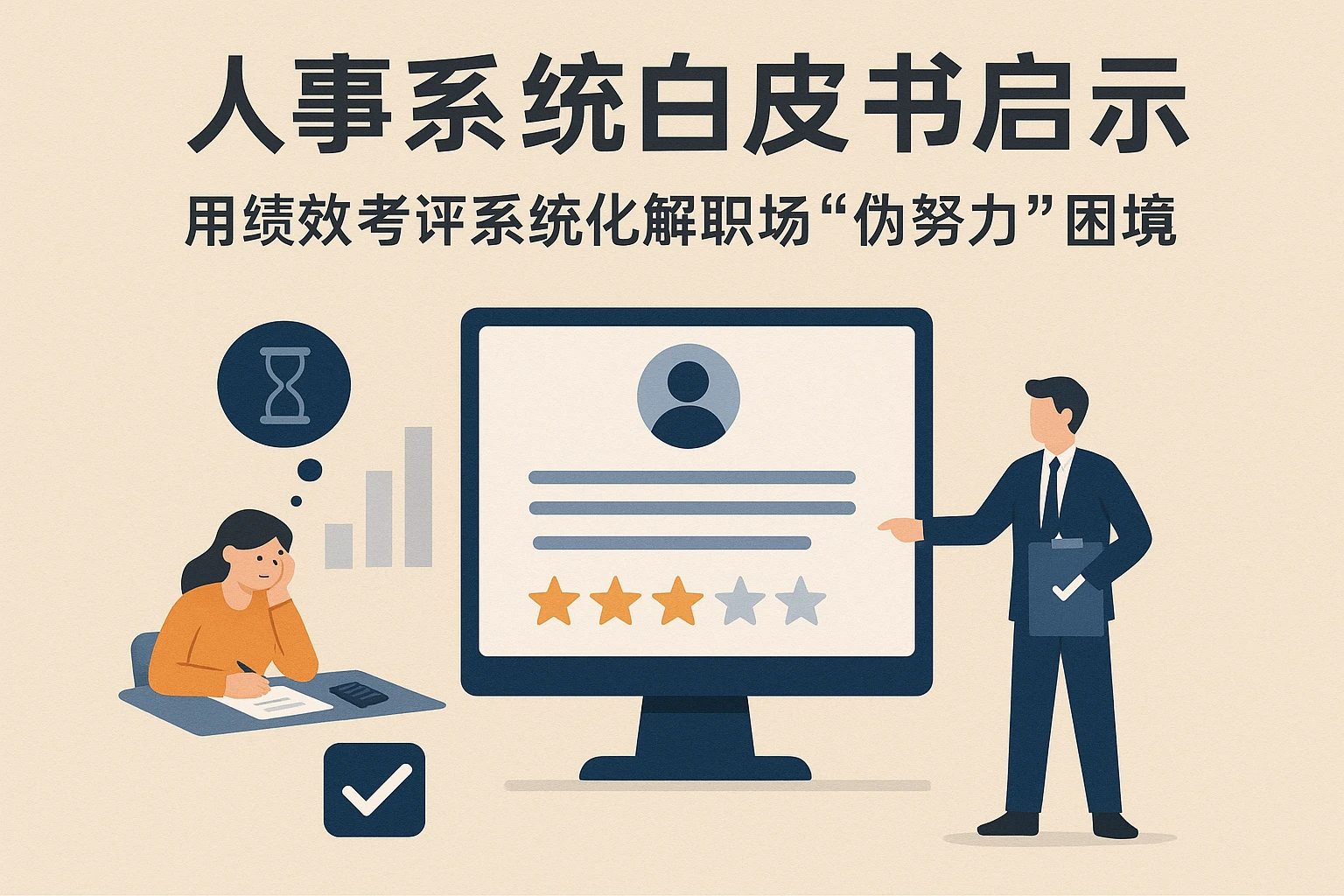 人事系统白皮书启示:用绩效考评系统化解职场“伪努力”困境
