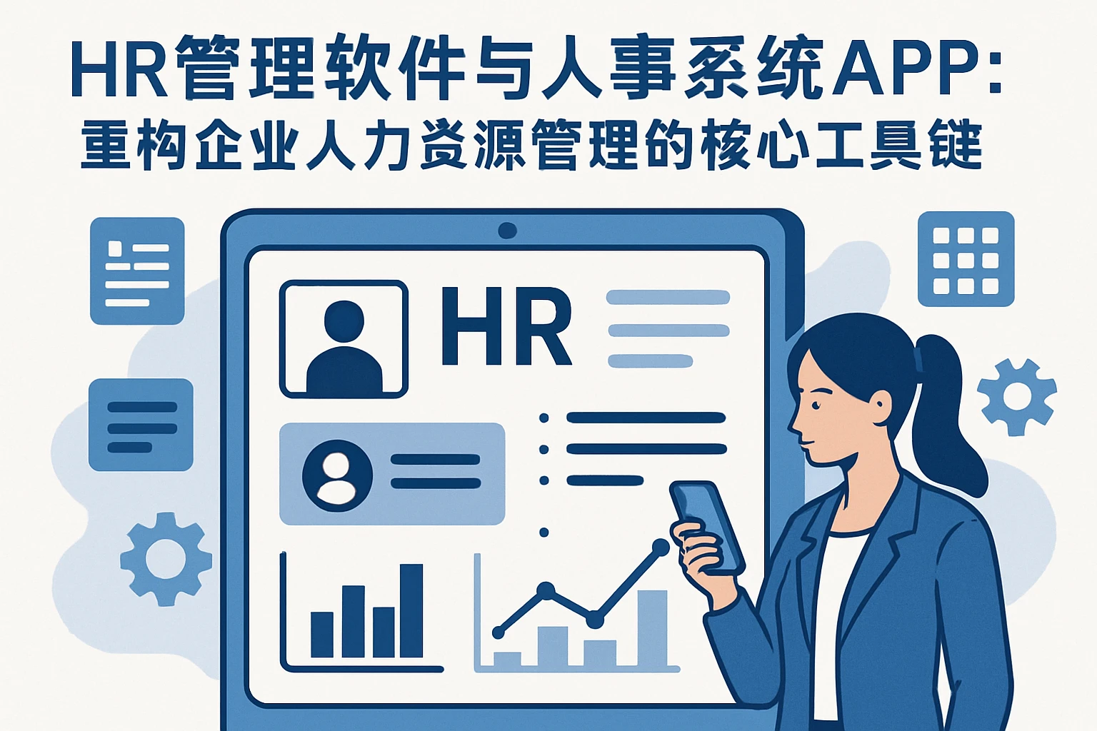 HR管理软件与人事系统APP：重构企业人力资源管理的核心工具链