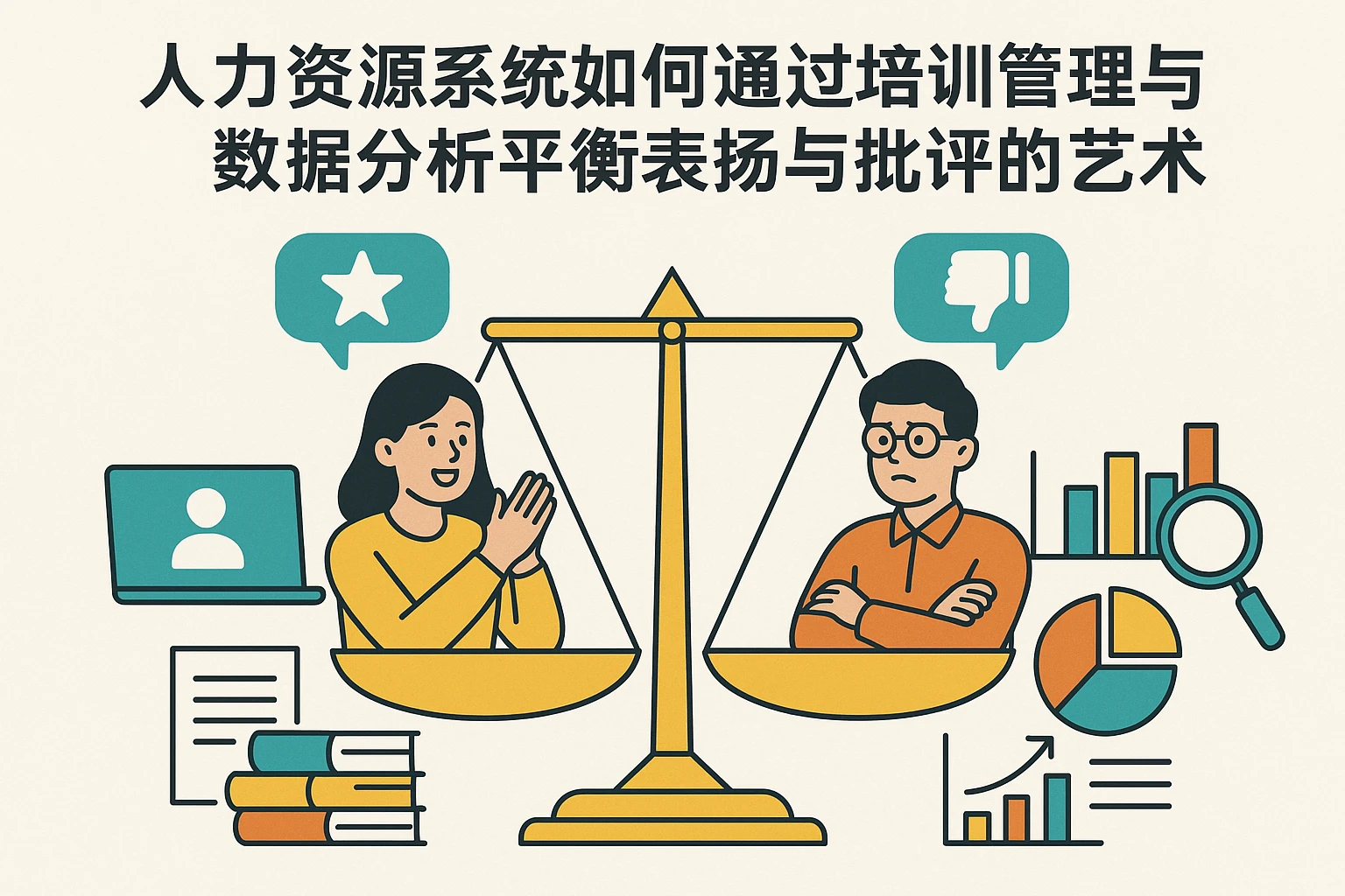 人力资源系统如何通过培训管理与数据分析平衡表扬与批评的艺术