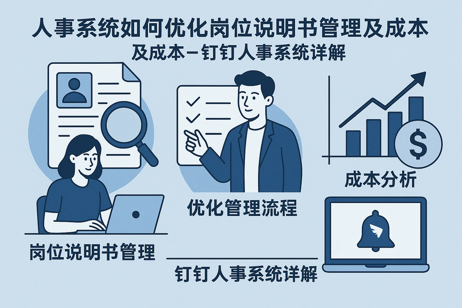 人事系统如何优化岗位说明书管理及成本分析 - 钉钉人事系统详解