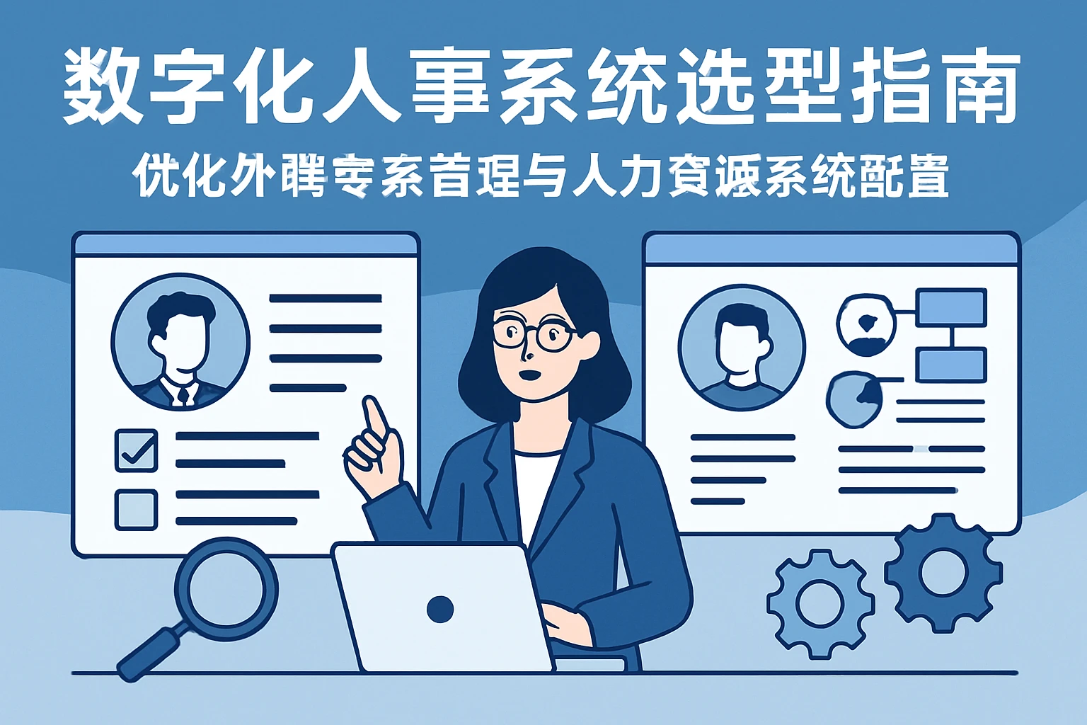 数字化人事系统选型指南:优化外聘专家管理与人力资源系统配置