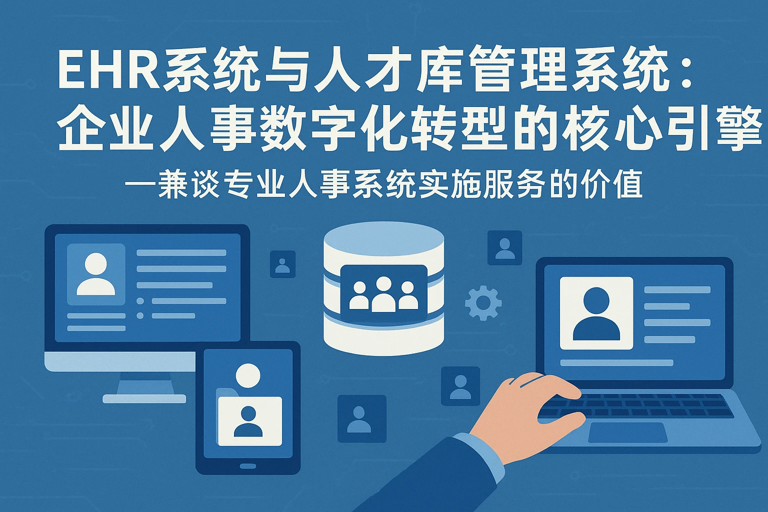 EHR系统与人才库管理系统：企业人事数字化转型的核心引擎——兼谈专业人事系统实施服务的价值