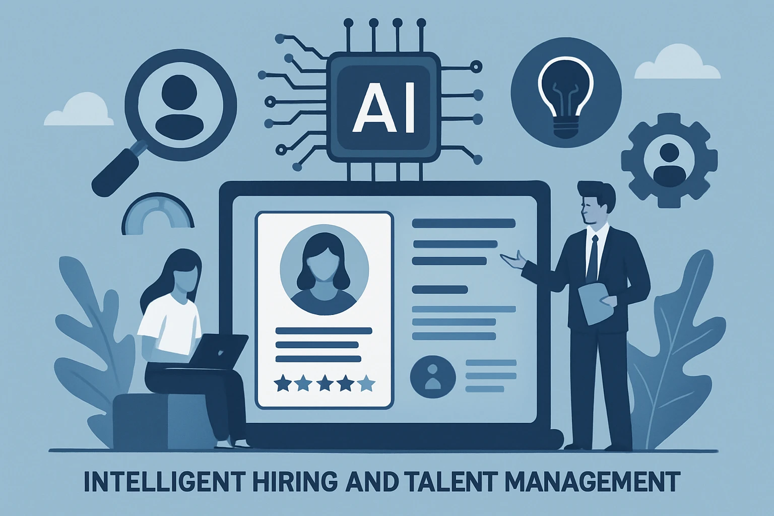 智能化招聘与人才管理