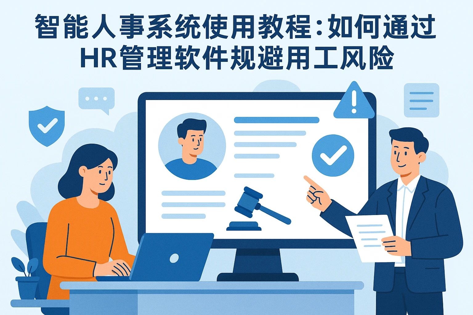 智能人事系统使用教程：如何通过HR管理软件规避用工风险