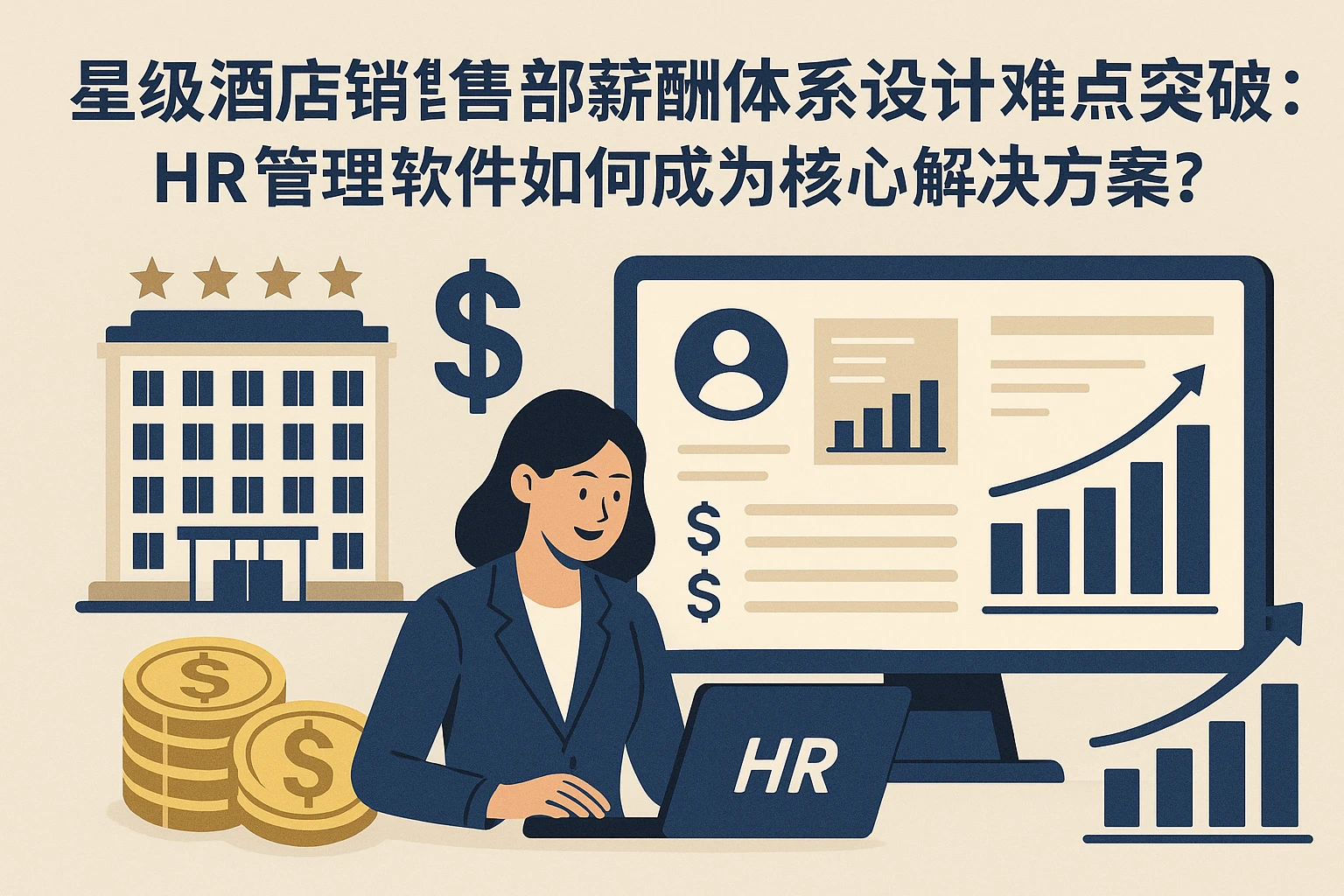 星级酒店销售部薪酬体系设计难点突破:HR管理软件如何成为核心解决方案?
