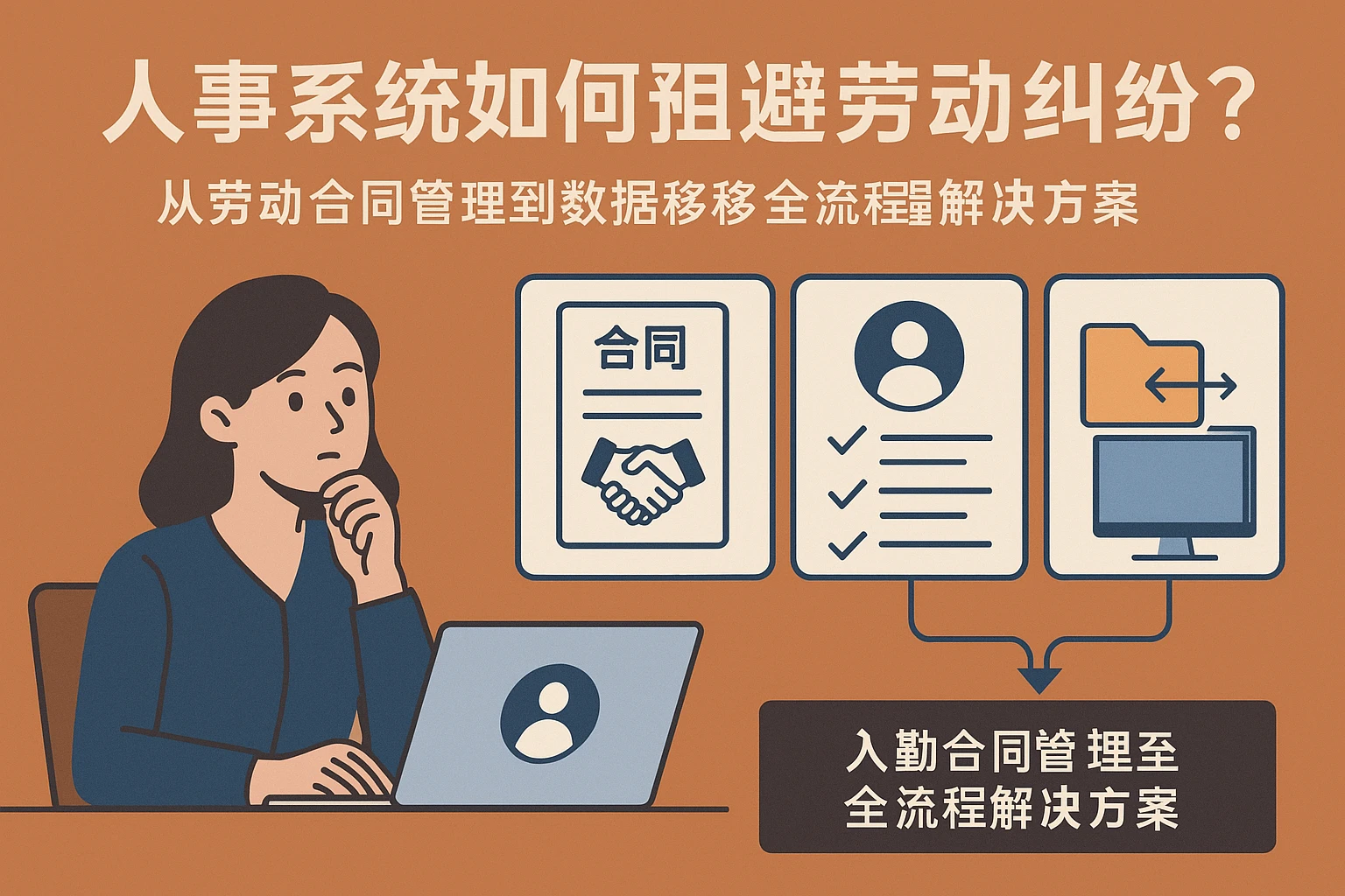 人事系统如何规避劳动纠纷?从劳动合同管理到数据迁移的全流程解决方案