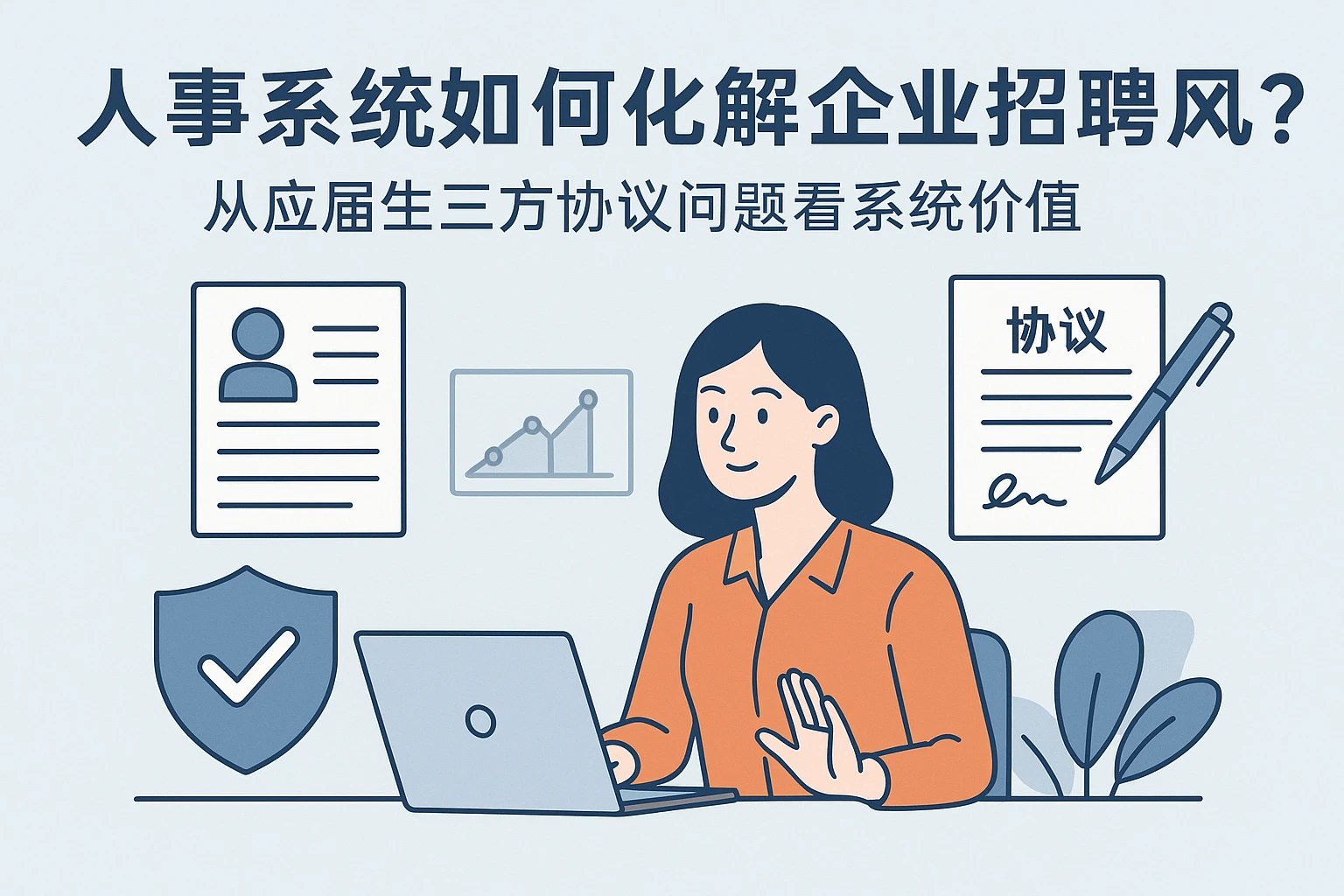 人事系统如何化解企业招聘风险?从应届生三方协议问题看系统价值