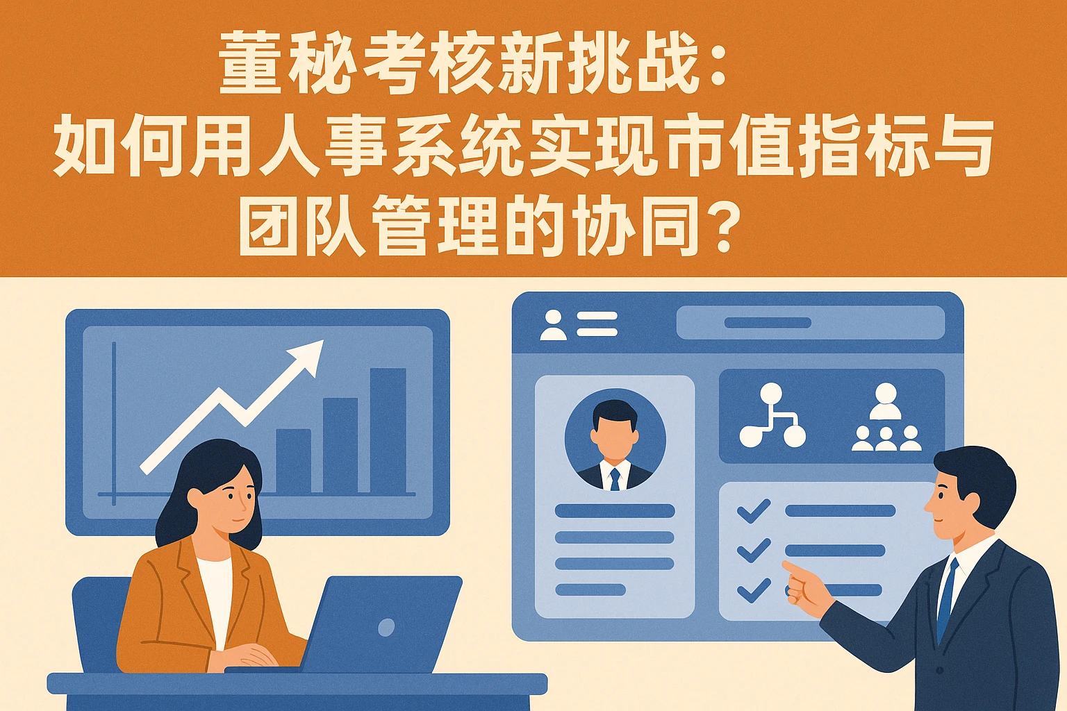 董秘考核新挑战：如何用人事系统实现市值指标与团队管理的协同？