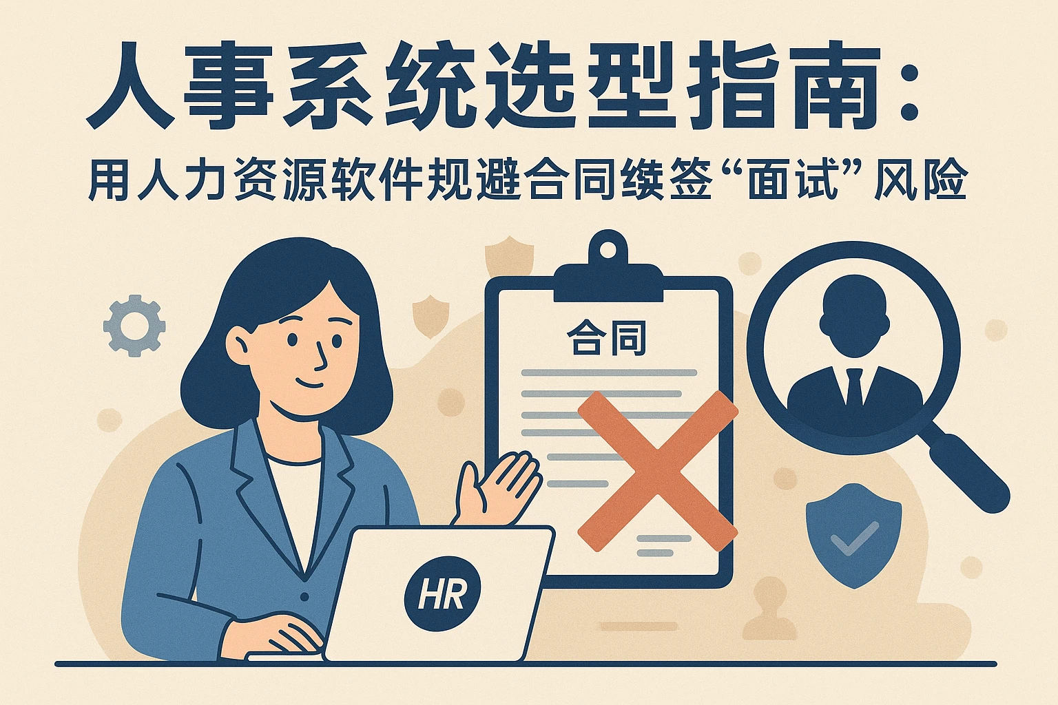 人事系统选型指南：用人力资源软件规避合同续签“面试”风险