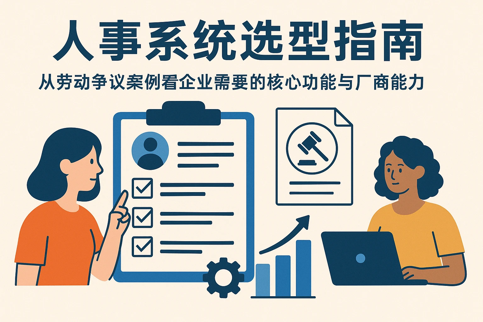 人事系统选型指南:从劳动争议案例看企业需要的核心功能与厂商能力