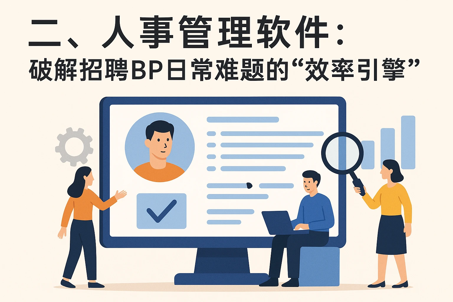二、人事管理软件:破解招聘BP日常难题的“效率引擎”
