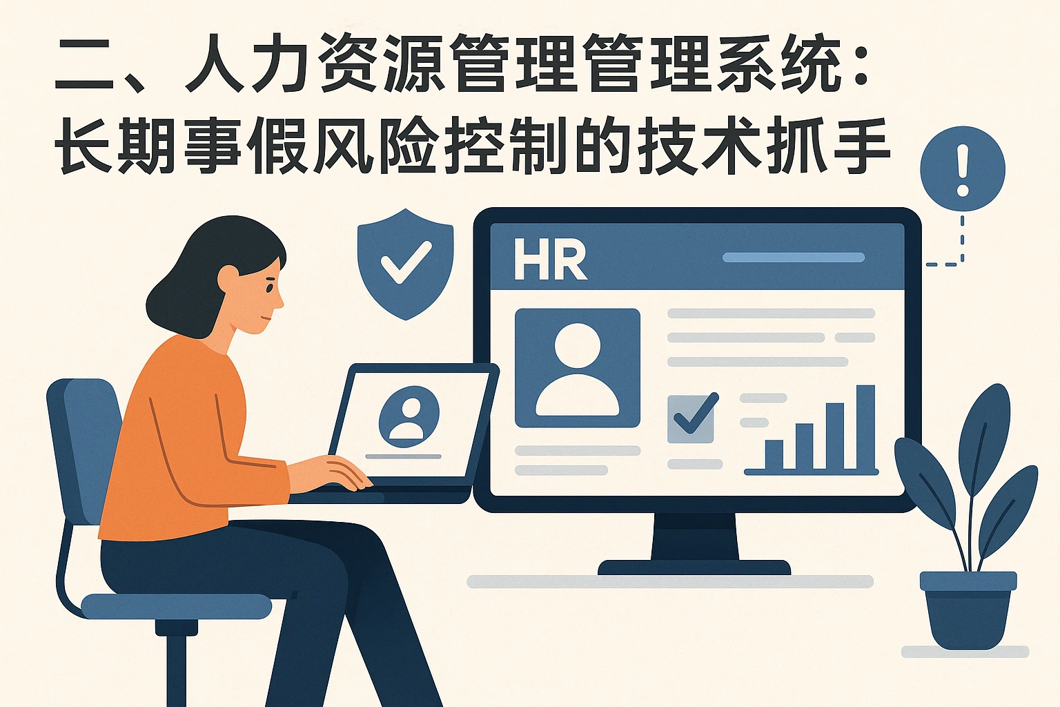 二、人力资源管理系统:长期事假风险控制的技术抓手