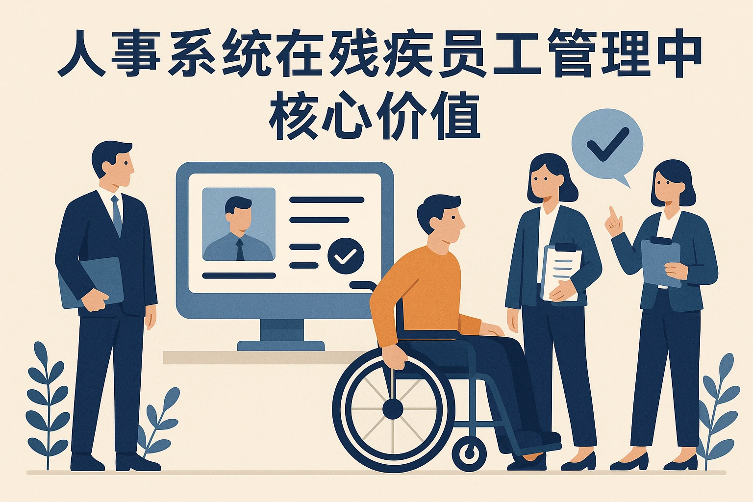 人事系统在残疾员工管理中的核心价值