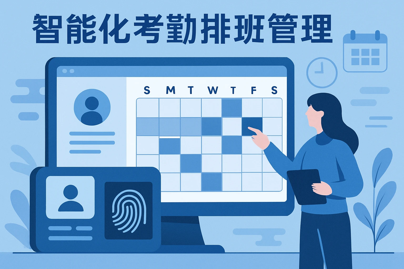 智能化考勤排班管理