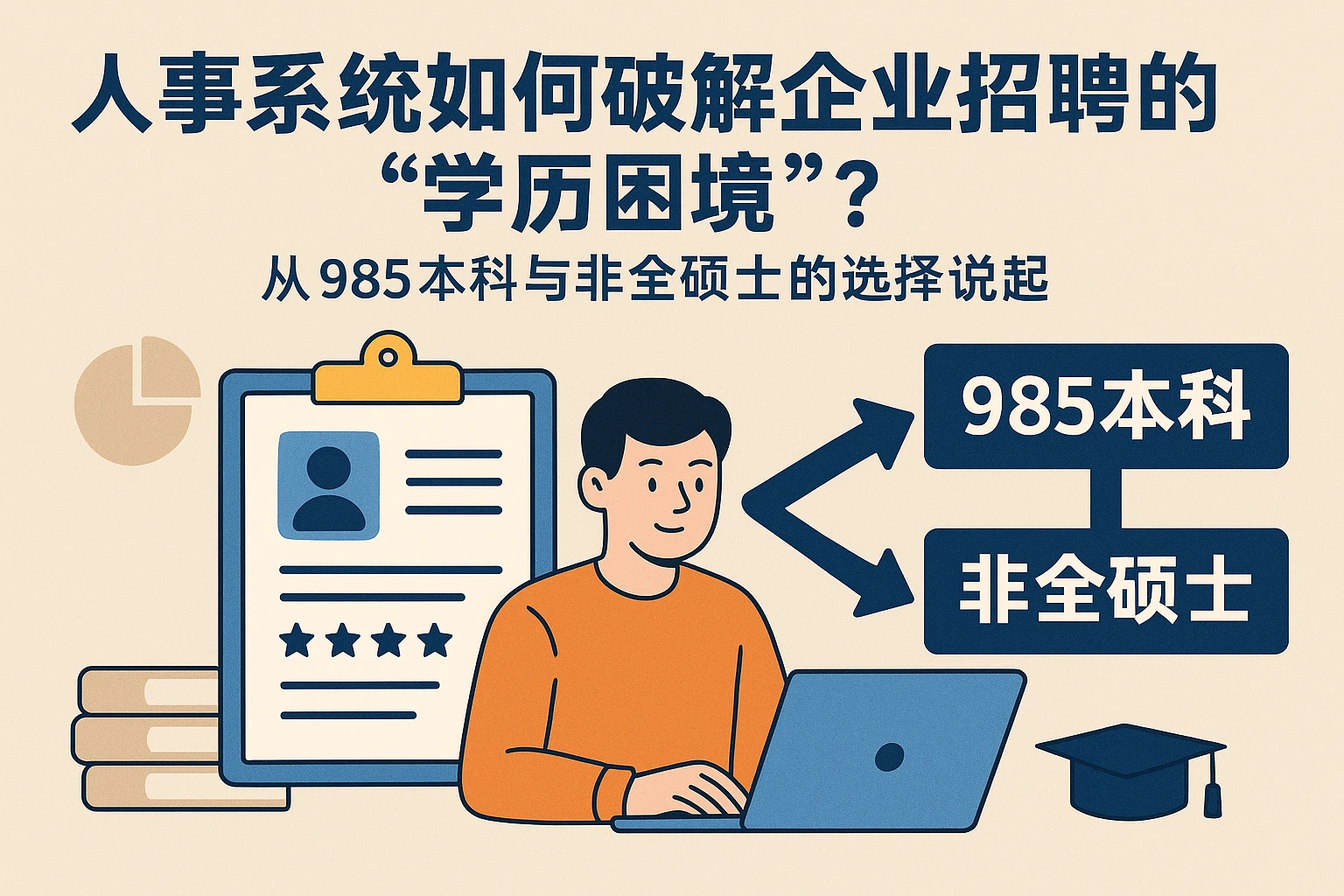 人事系统如何破解企业招聘的“学历困境”？——从985本科与非全硕士的选择说起