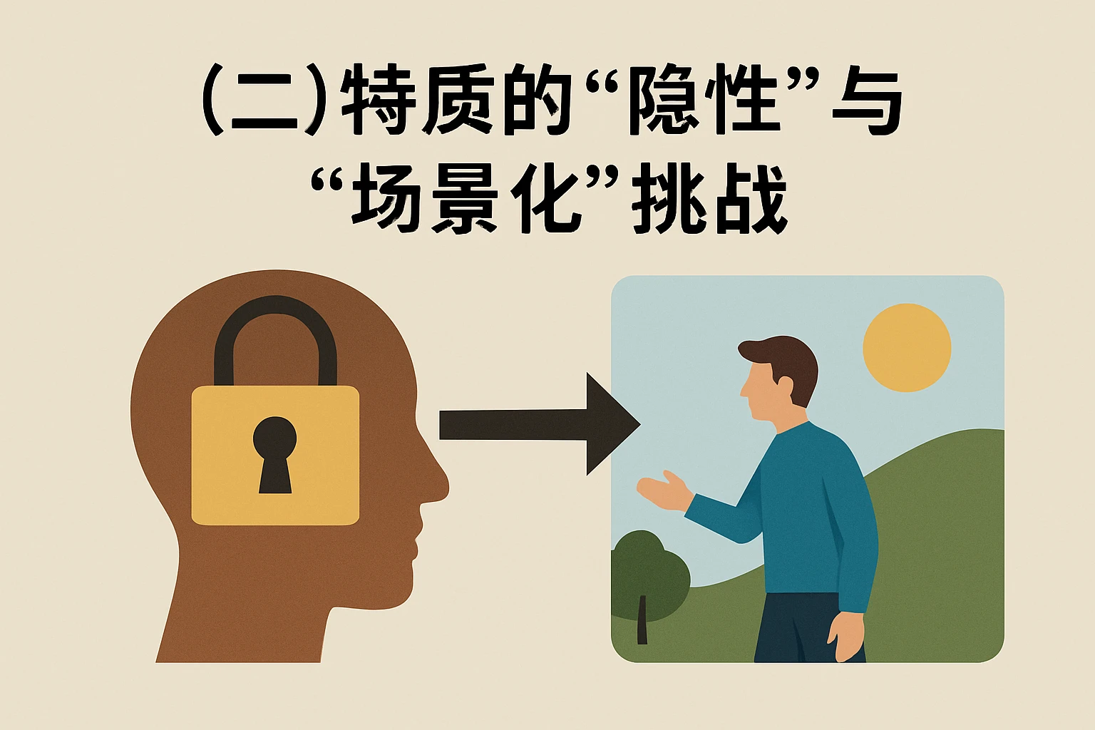 （二）特质的“隐性”与“场景化”挑战
