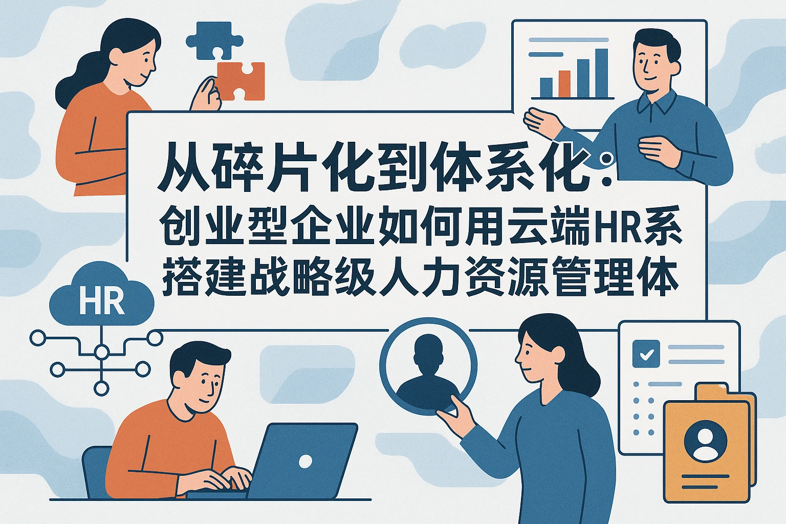 从碎片化到体系化:创业型企业如何用云端HR系统搭建战略级人力资源管理体系