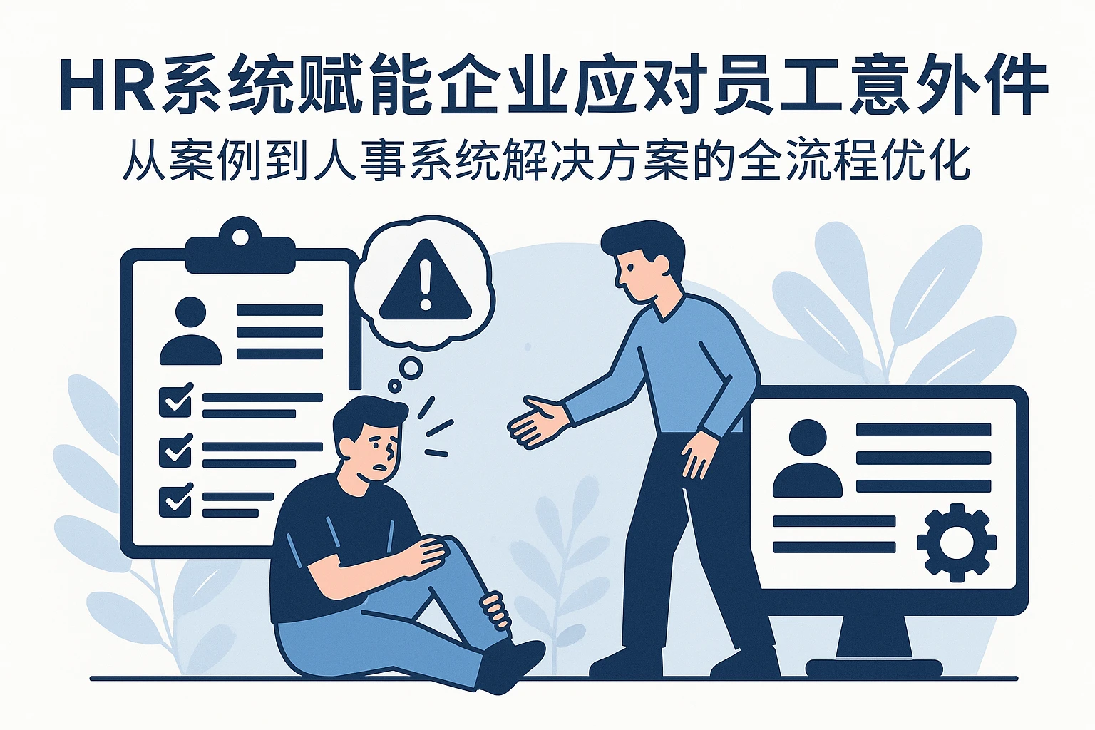 HR系统赋能企业应对员工意外事件：从案例到人事系统解决方案的全流程优化