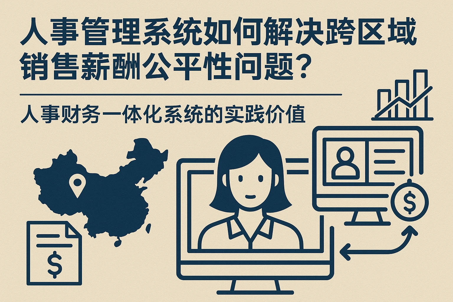 人事管理系统如何解决跨区域销售薪酬公平性问题？——人事财务一体化系统的实践价值
