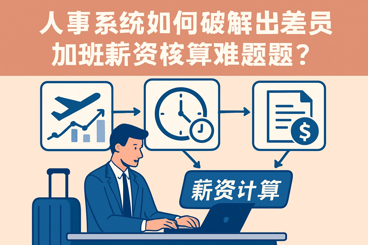 人事系统如何破解出差业务员加班薪资核算难题？