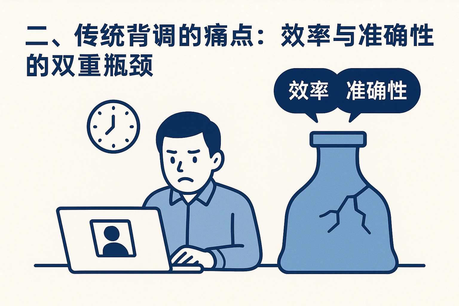 二、传统背调的痛点:效率与准确性的双重瓶颈