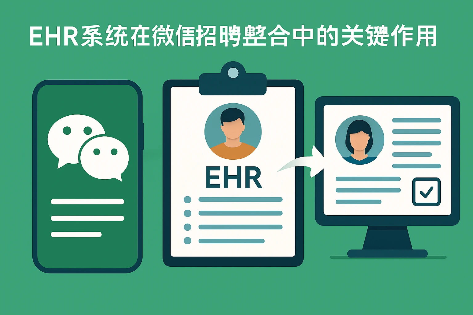 ehr系统在微信招聘整合中的关键作用