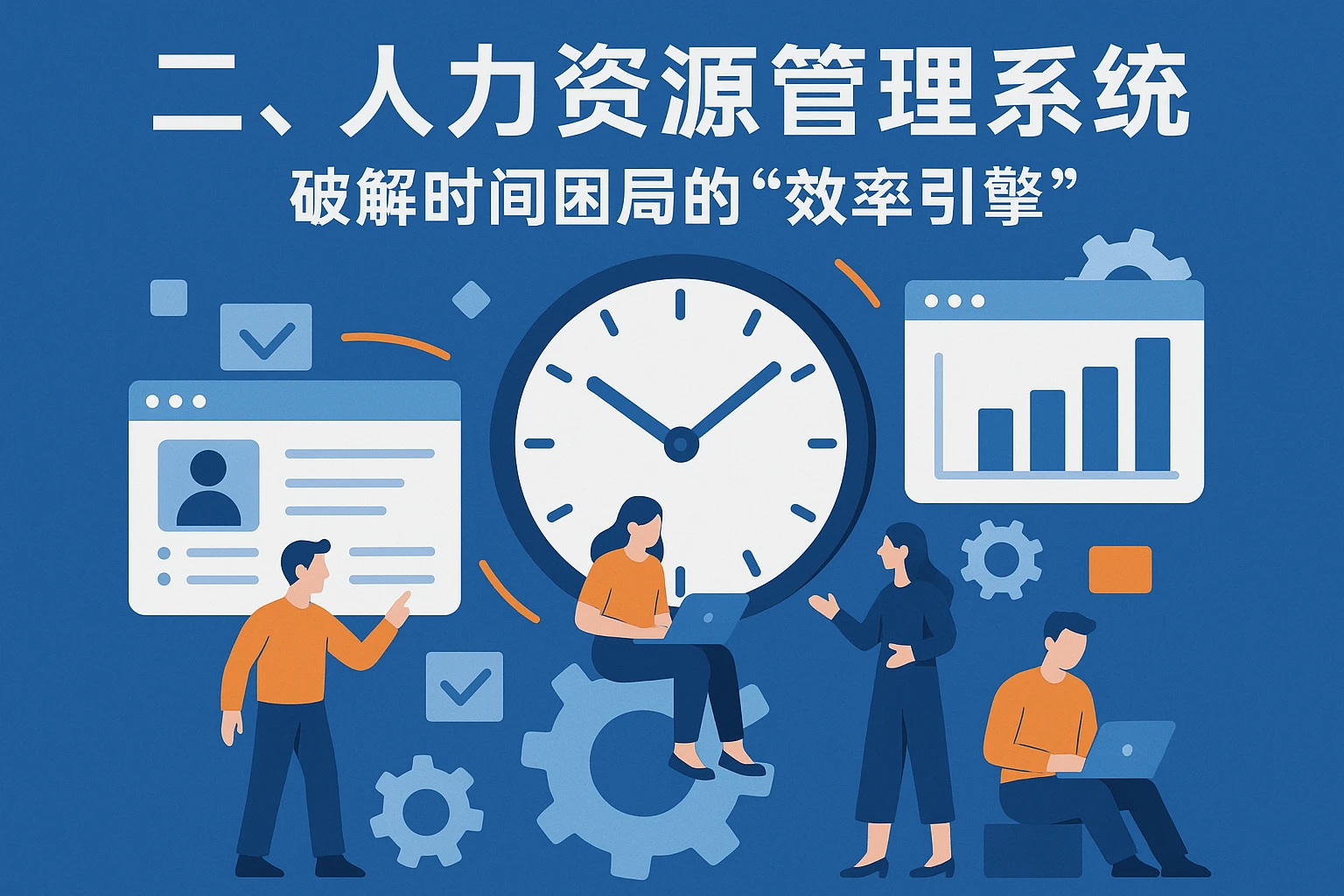 二、人力资源管理系统：破解时间困局的“效率引擎”