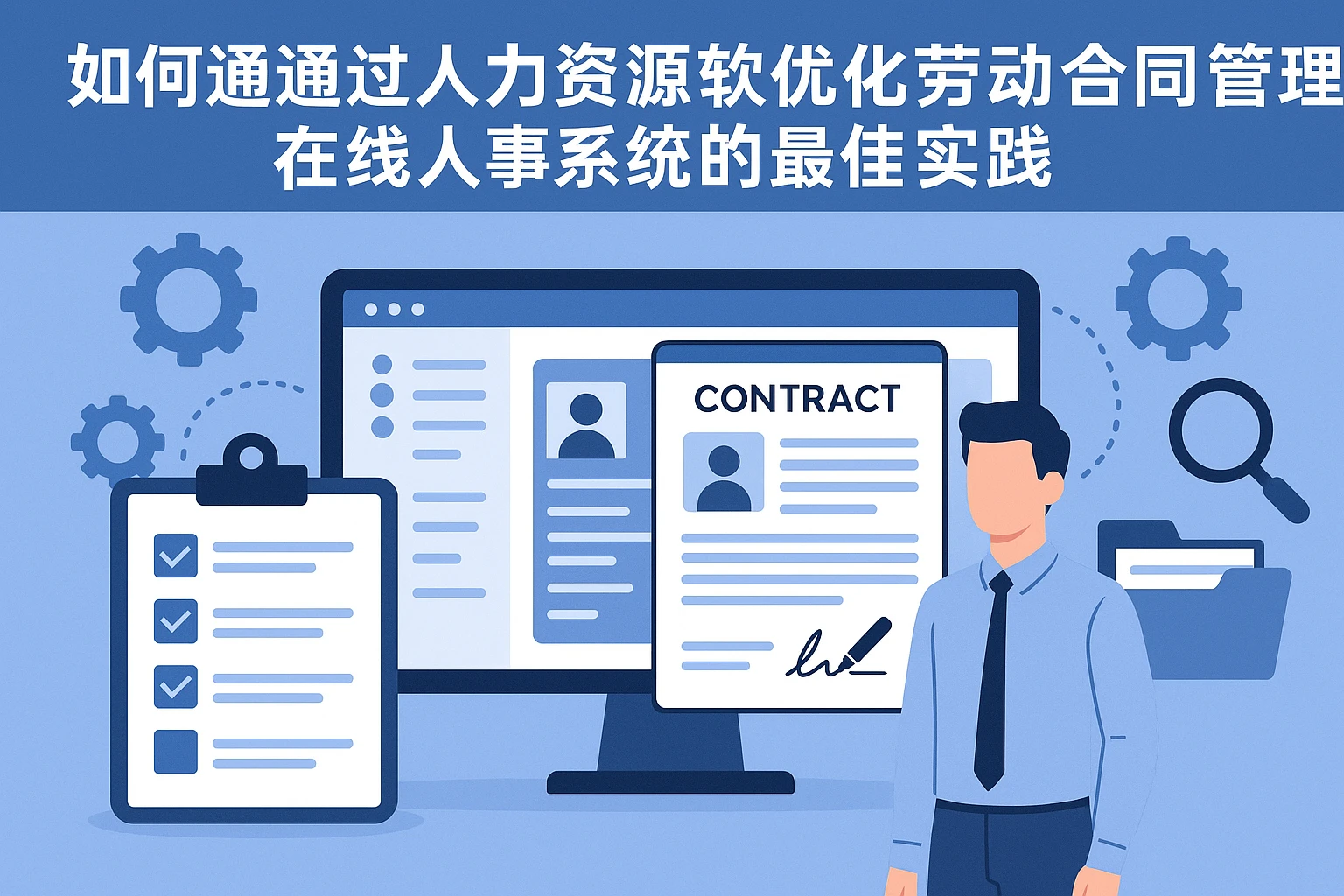如何通过人力资源软件优化劳动合同管理：在线人事系统的最佳实践