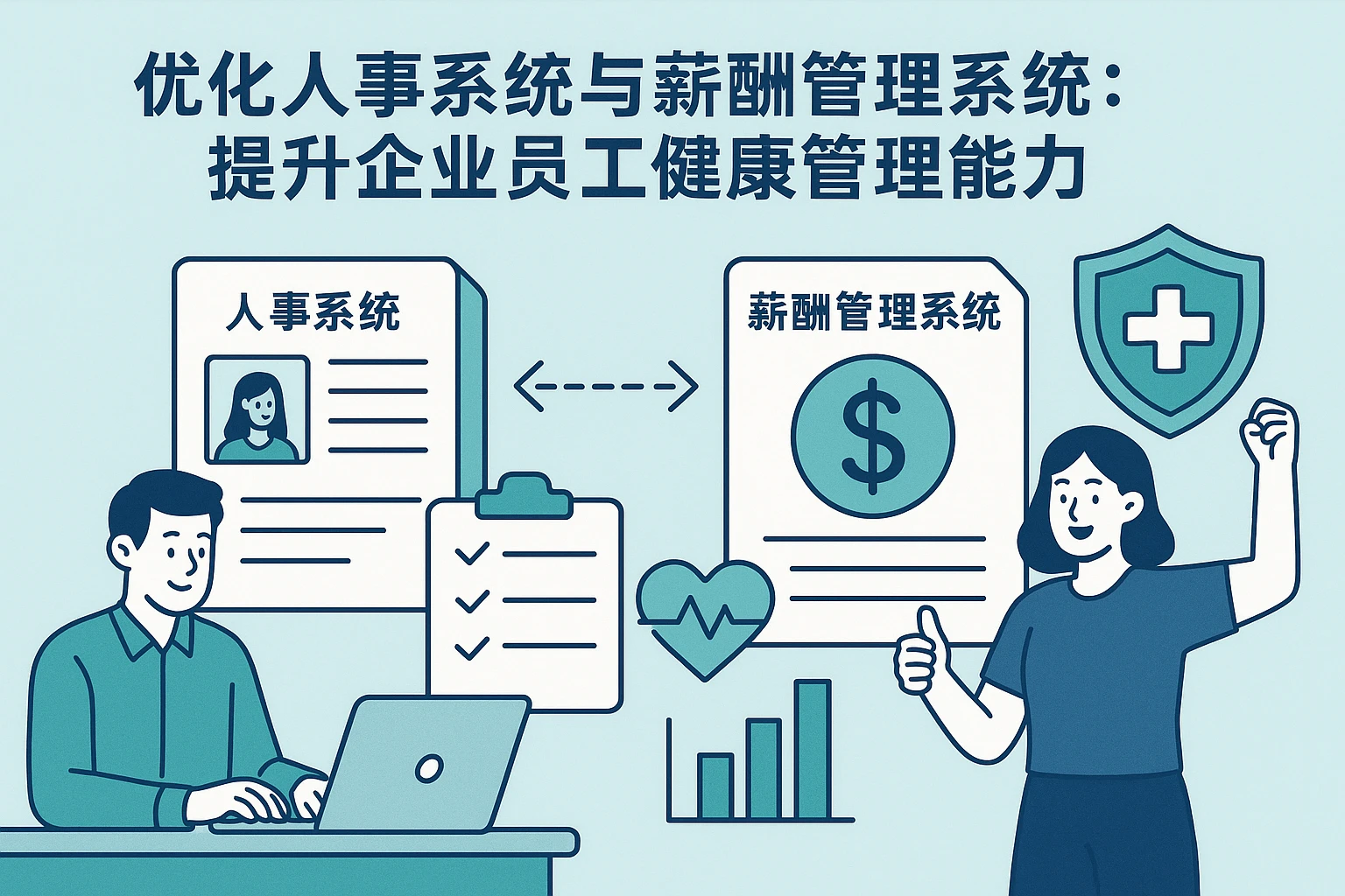 优化人事系统与薪酬管理系统:提升企业员工健康管理能力