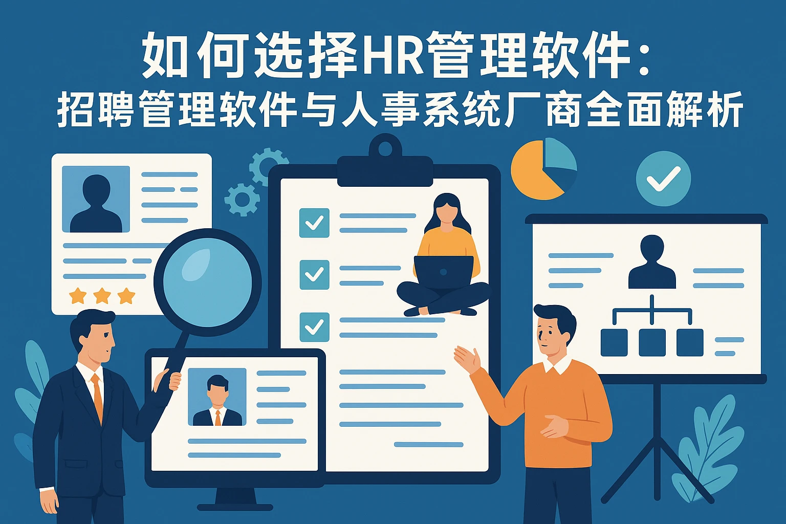 如何选择HR管理软件：招聘管理软件与人事系统厂商全面解析