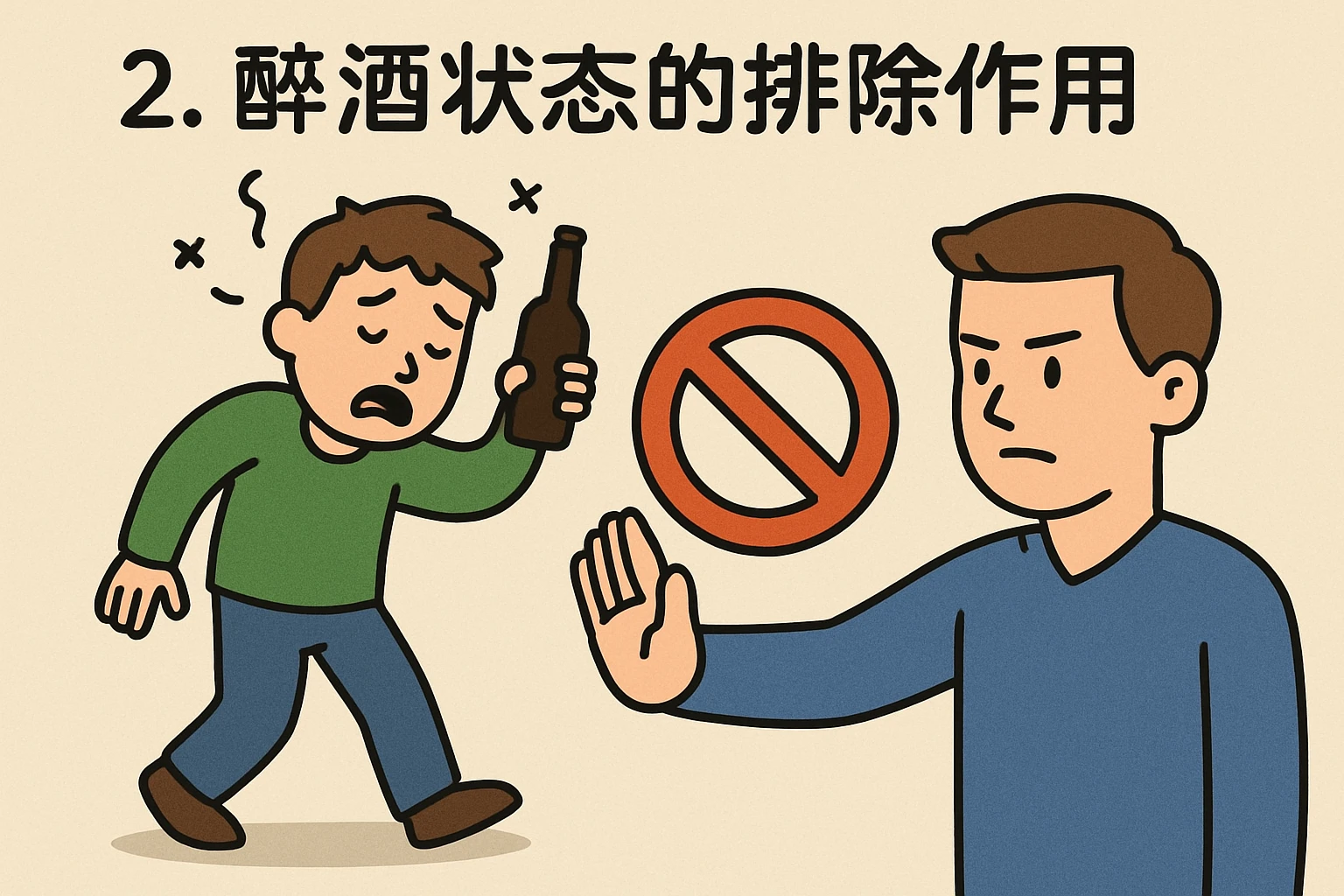 2. 醉酒状态的排除作用