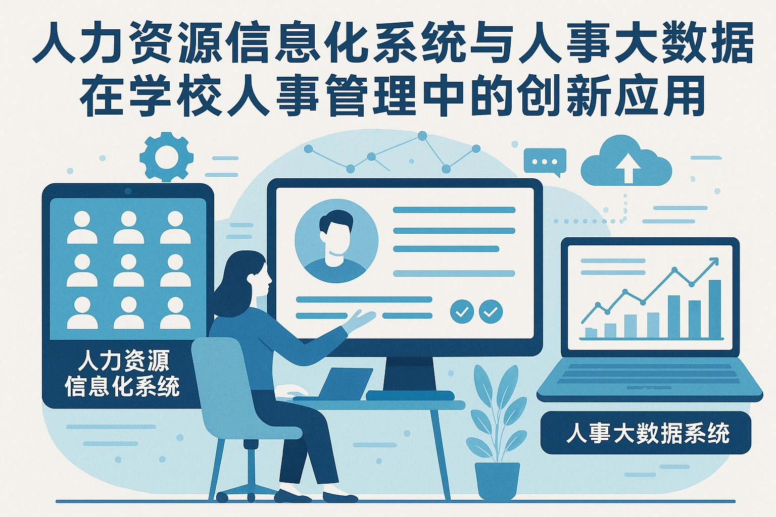 人力资源信息化系统与人事大数据系统在学校人事管理中的创新应用