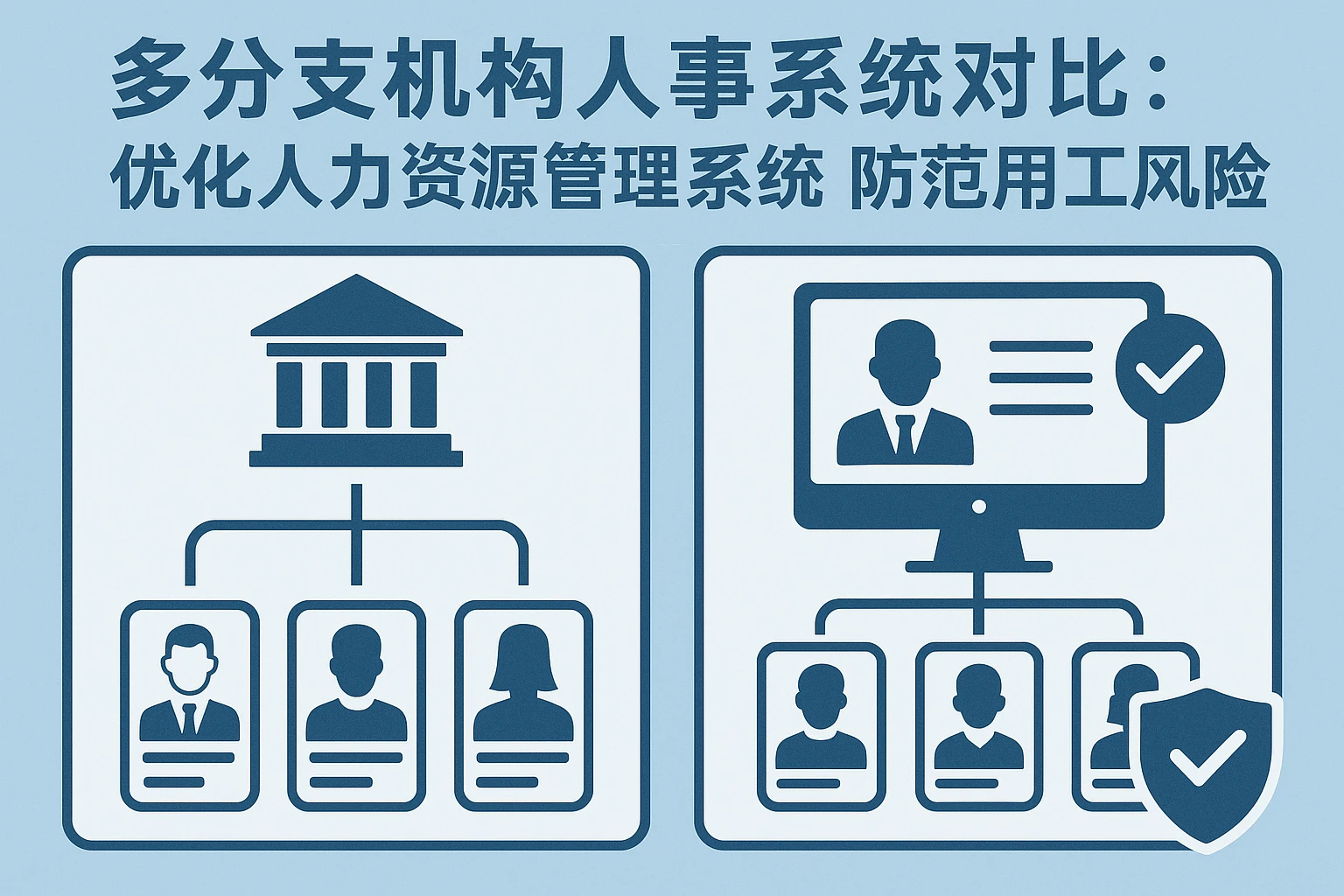 多分支机构人事系统对比：优化人力资源管理系统防范用工风险