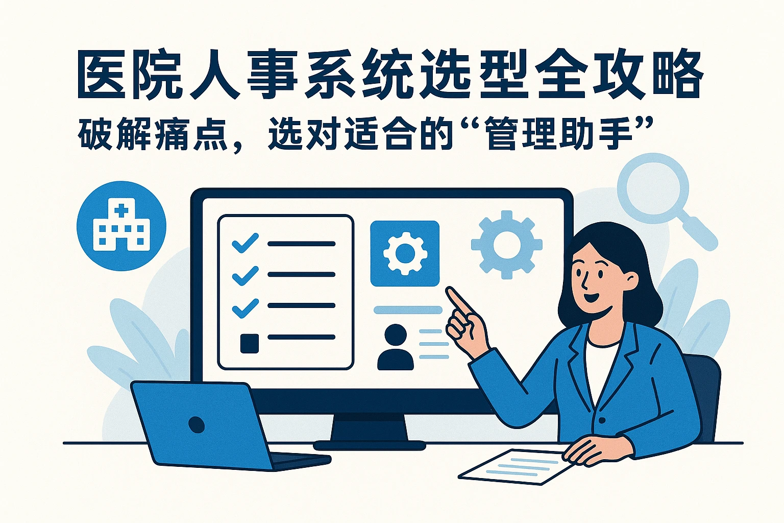 医院人事系统选型全攻略：破解痛点，选对适合的“管理助手”