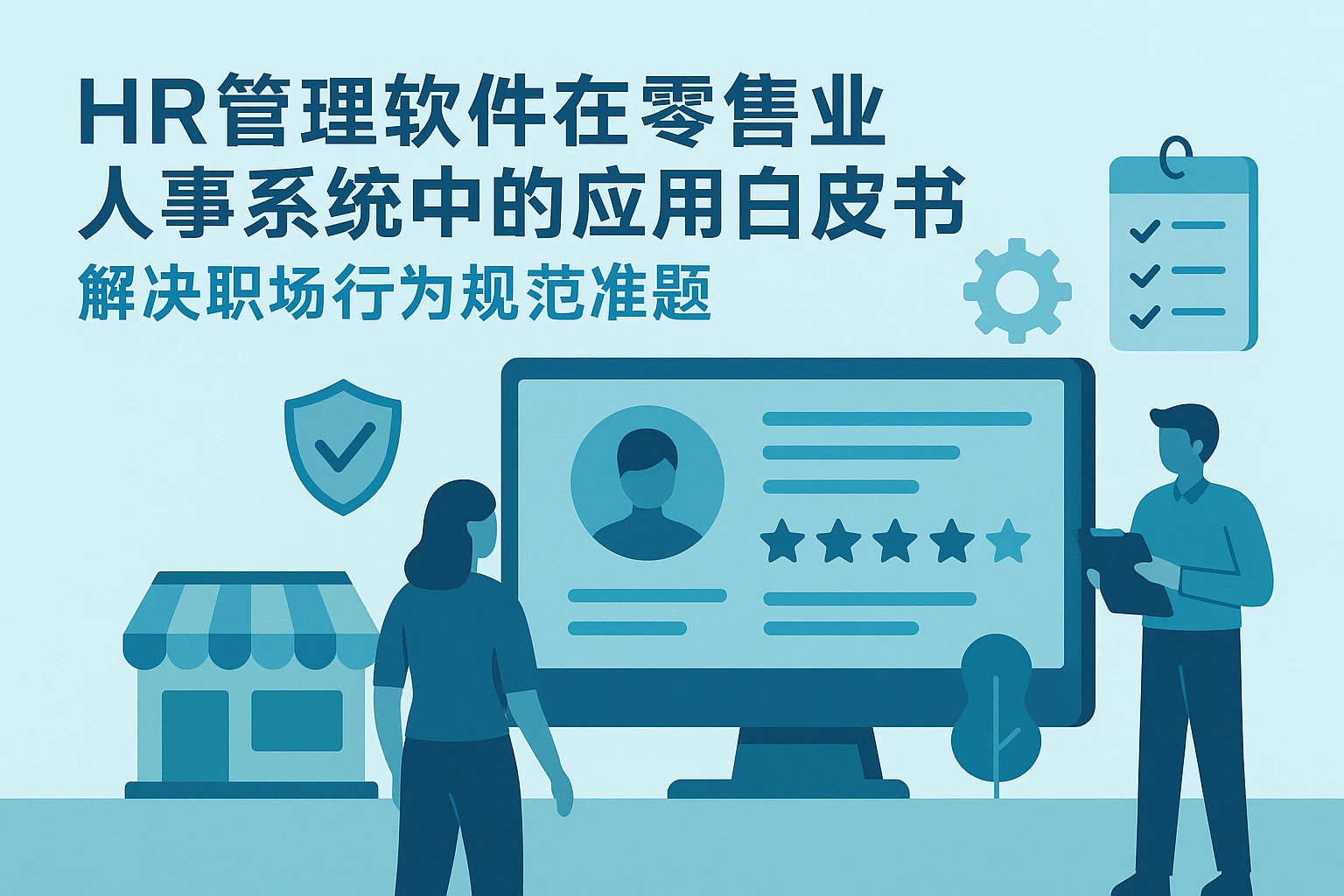HR管理软件在零售业人事系统中的应用白皮书：解决职场行为规范难题