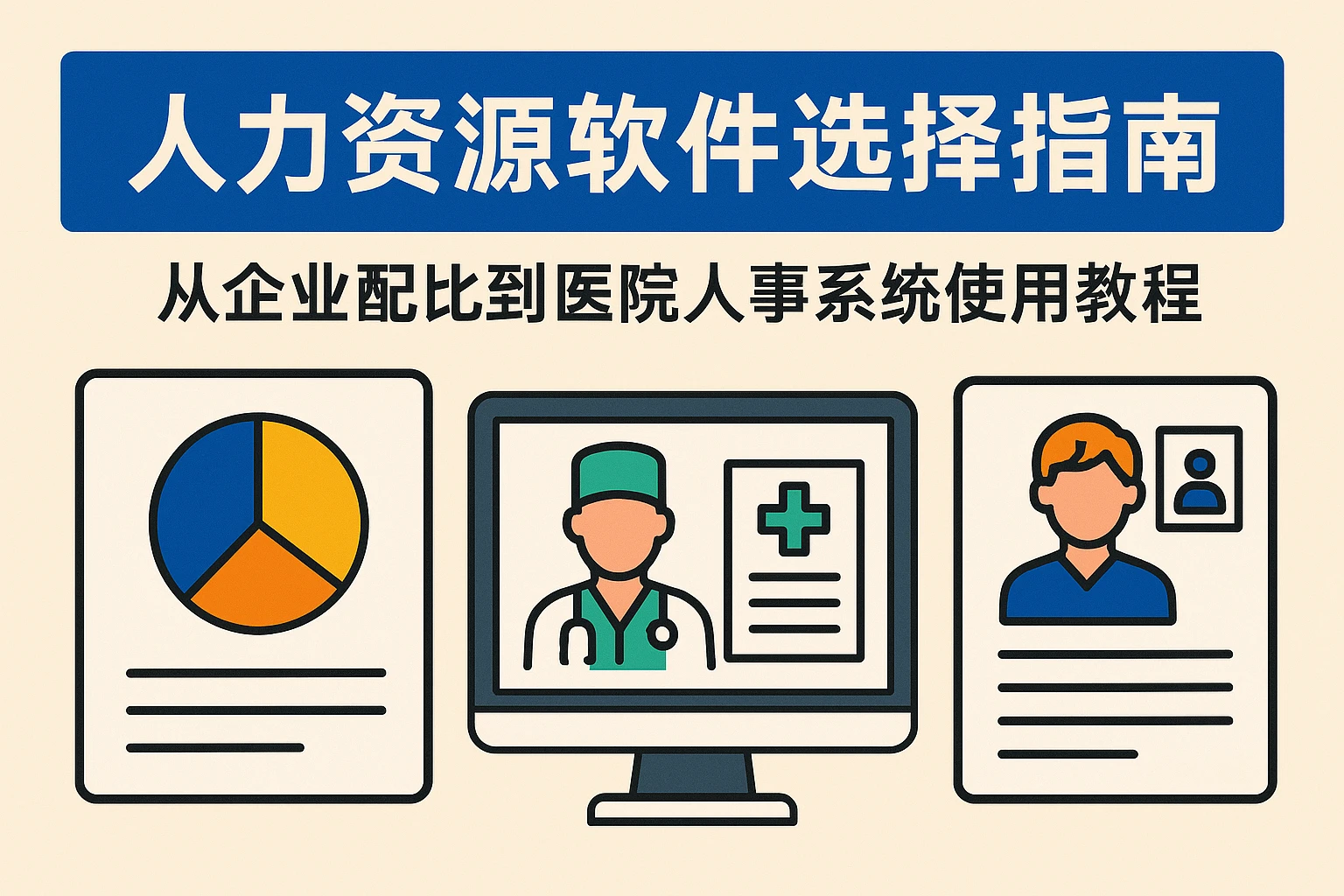 人力资源软件选择指南:从企业配比到医院人事系统使用教程