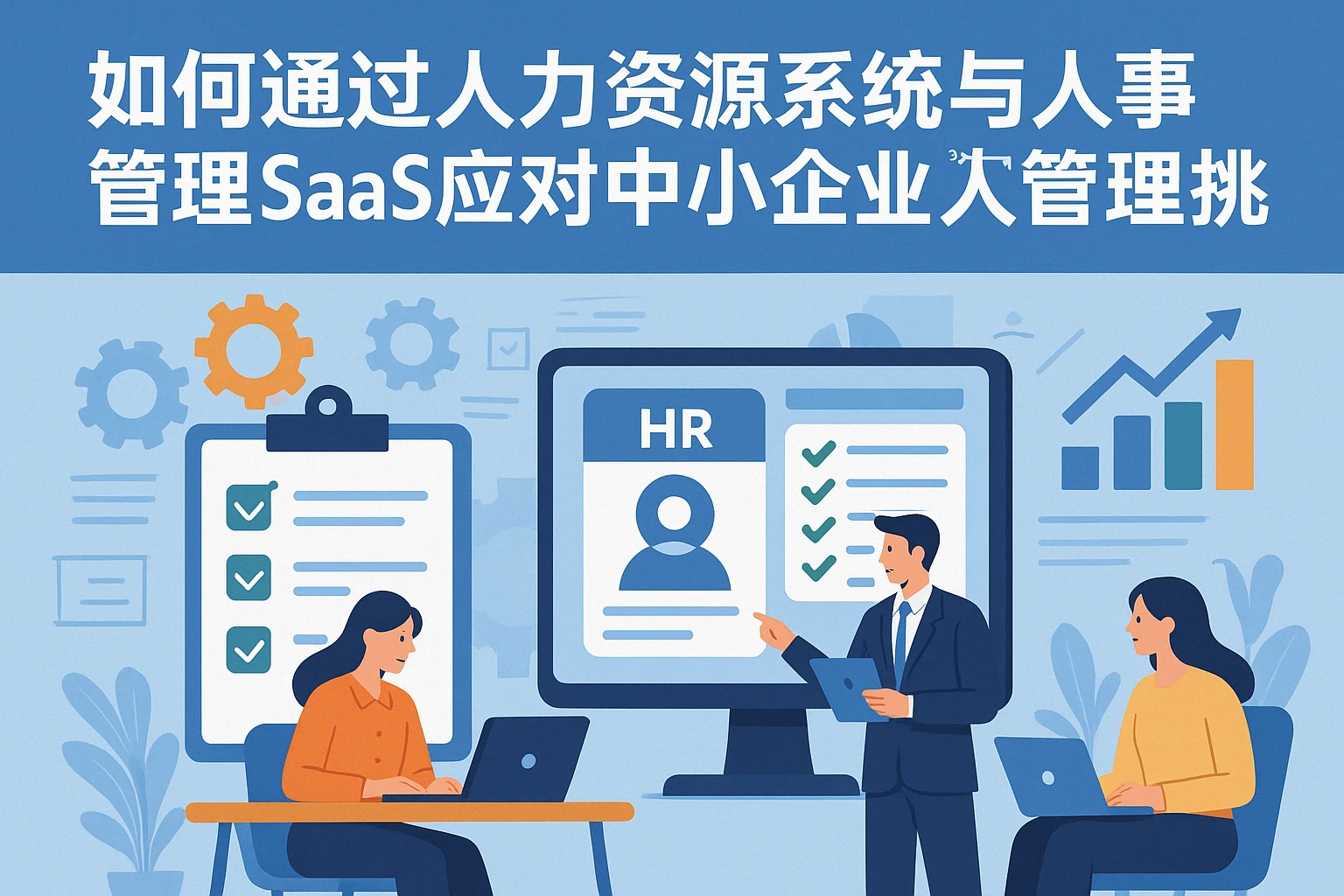 如何通过人力资源系统与人事管理SaaS应对中小企业人事管理挑战