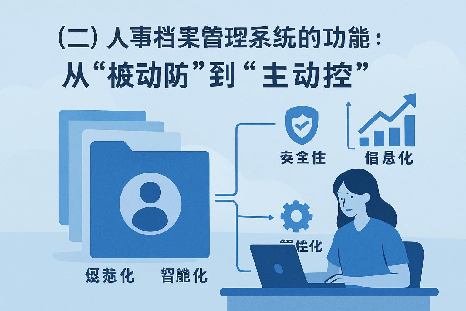 （二）人事档案管理系统的功能：从“被动防”到“主动控”