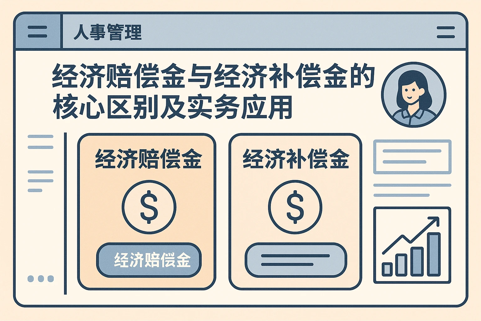 人事管理软件视角下：经济赔偿金与经济补偿金的核心区别及实务应用
