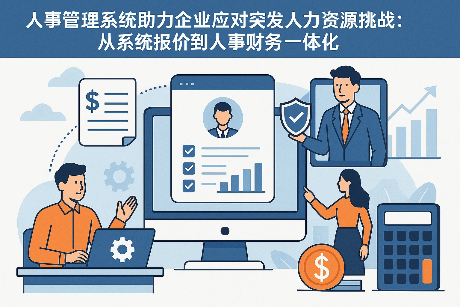 人事管理系统助力企业应对突发人力资源挑战：从系统报价到人事财务一体化