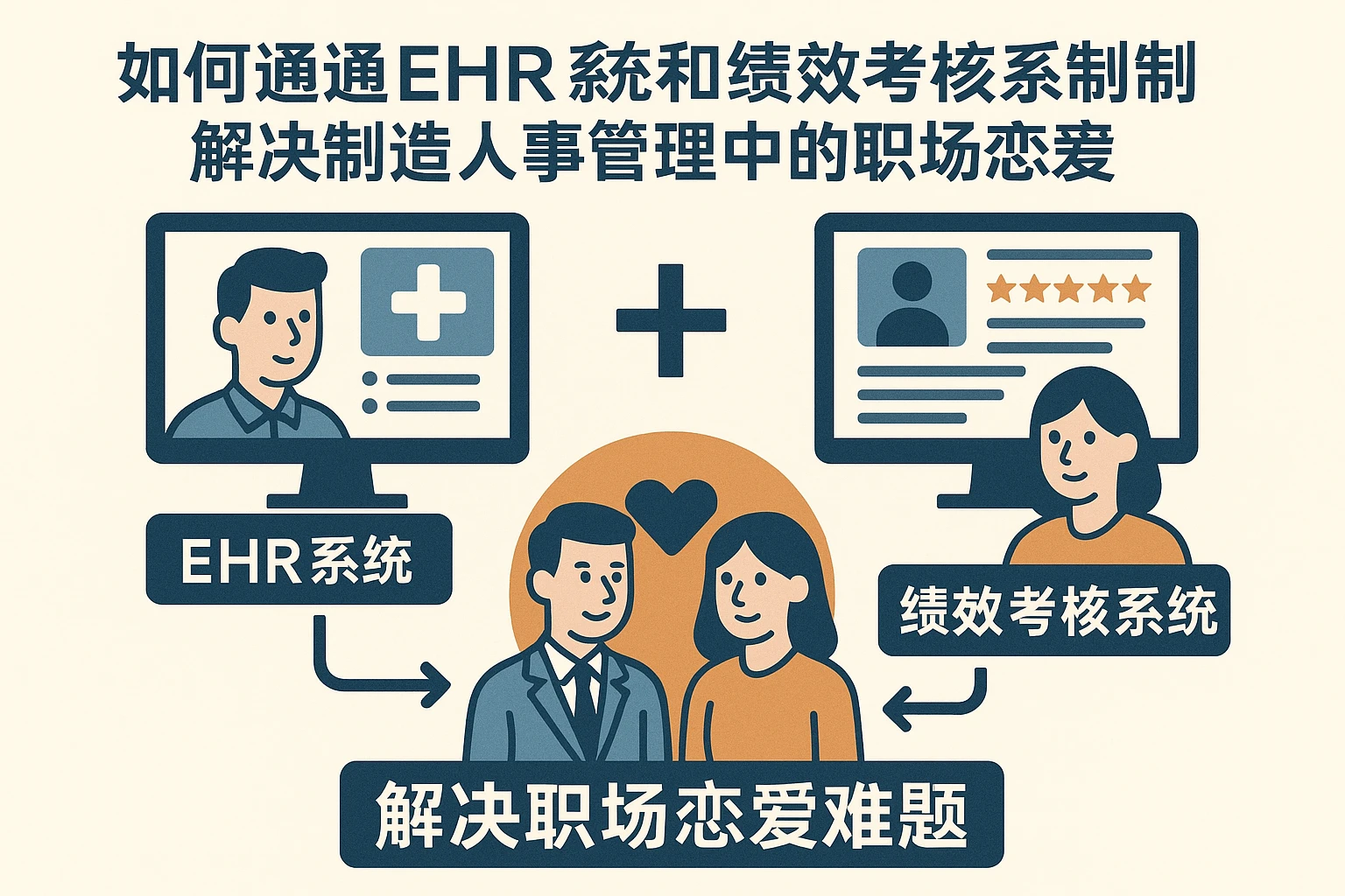 如何通过EHR系统和绩效考核系统解决制造业人事管理中的职场恋爱难题