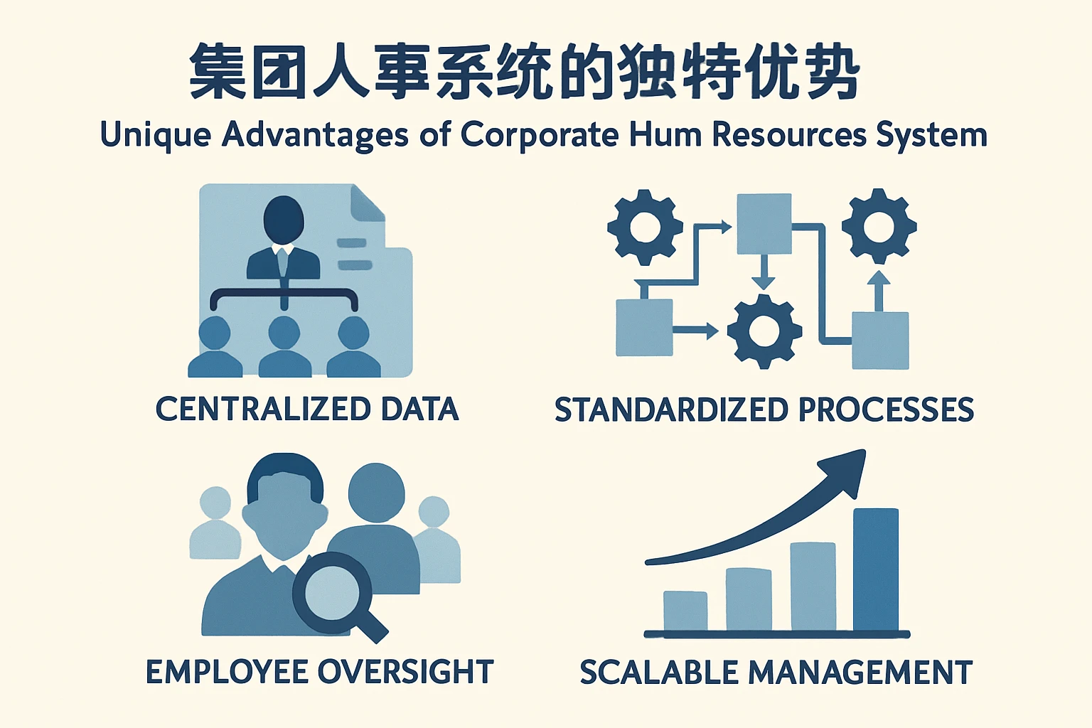 集团人事系统的独特优势