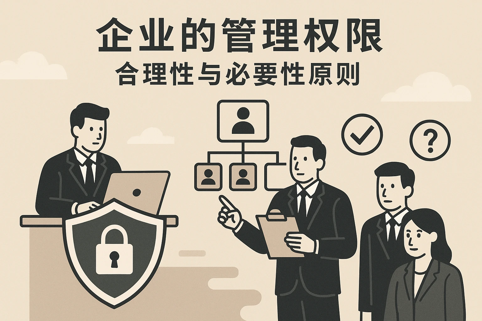 2. 企业的管理权限:合理性与必要性原则