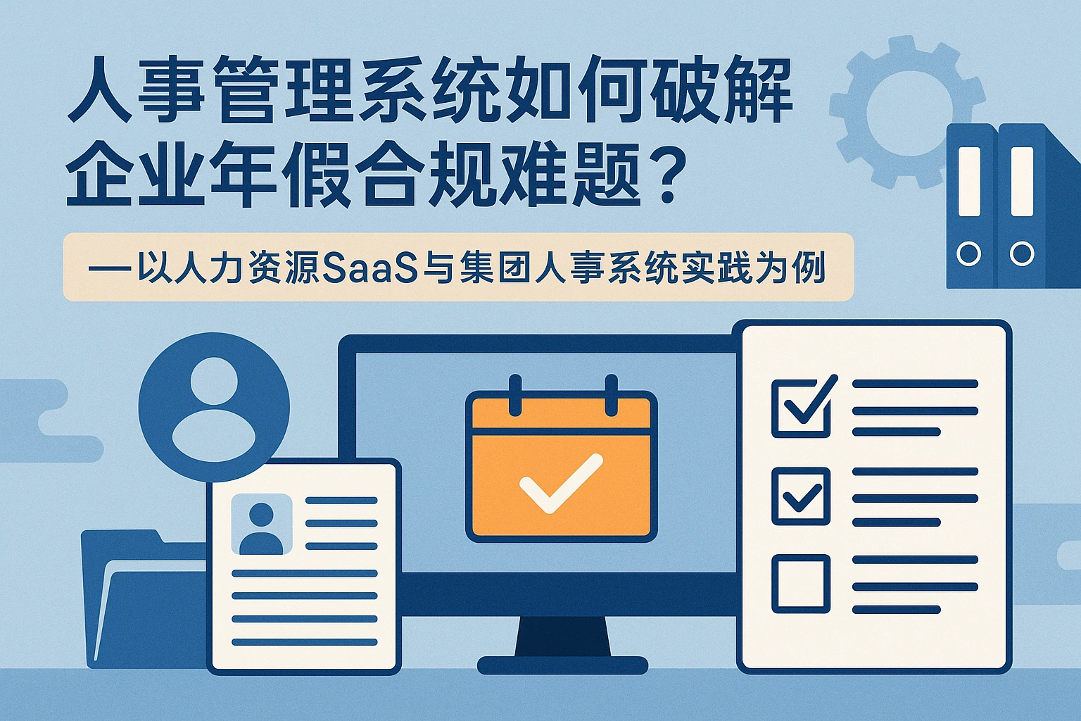 人事管理系统如何破解企业年假合规难题?——以人力资源SaaS与集团人事系统实践为例