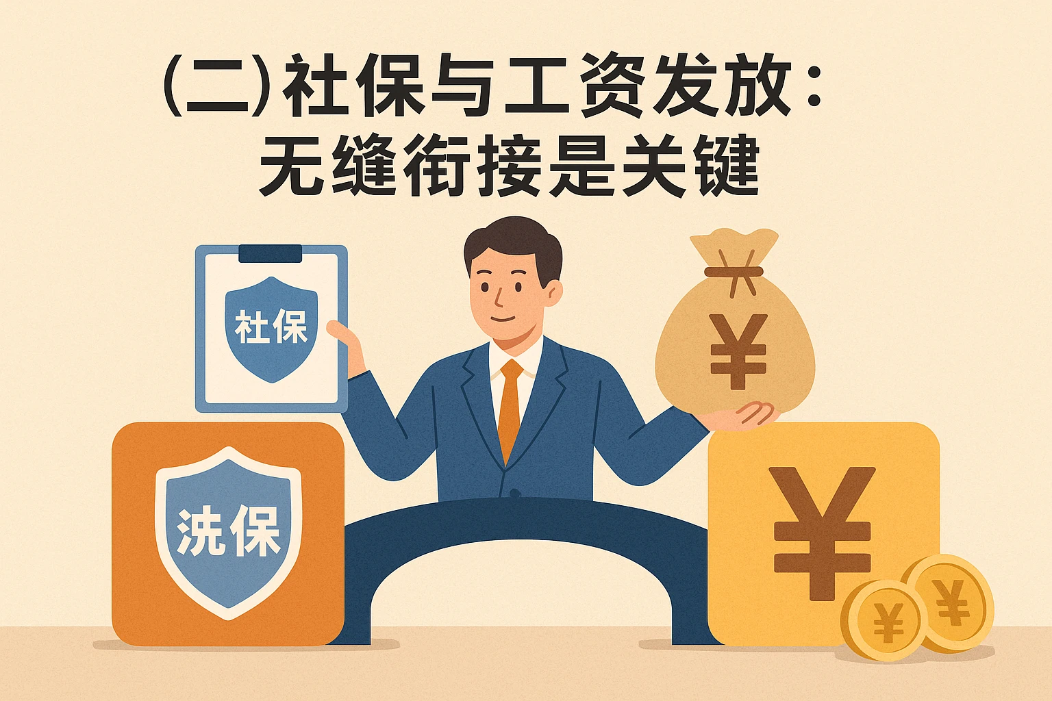 （二）社保与工资发放：无缝衔接是关键