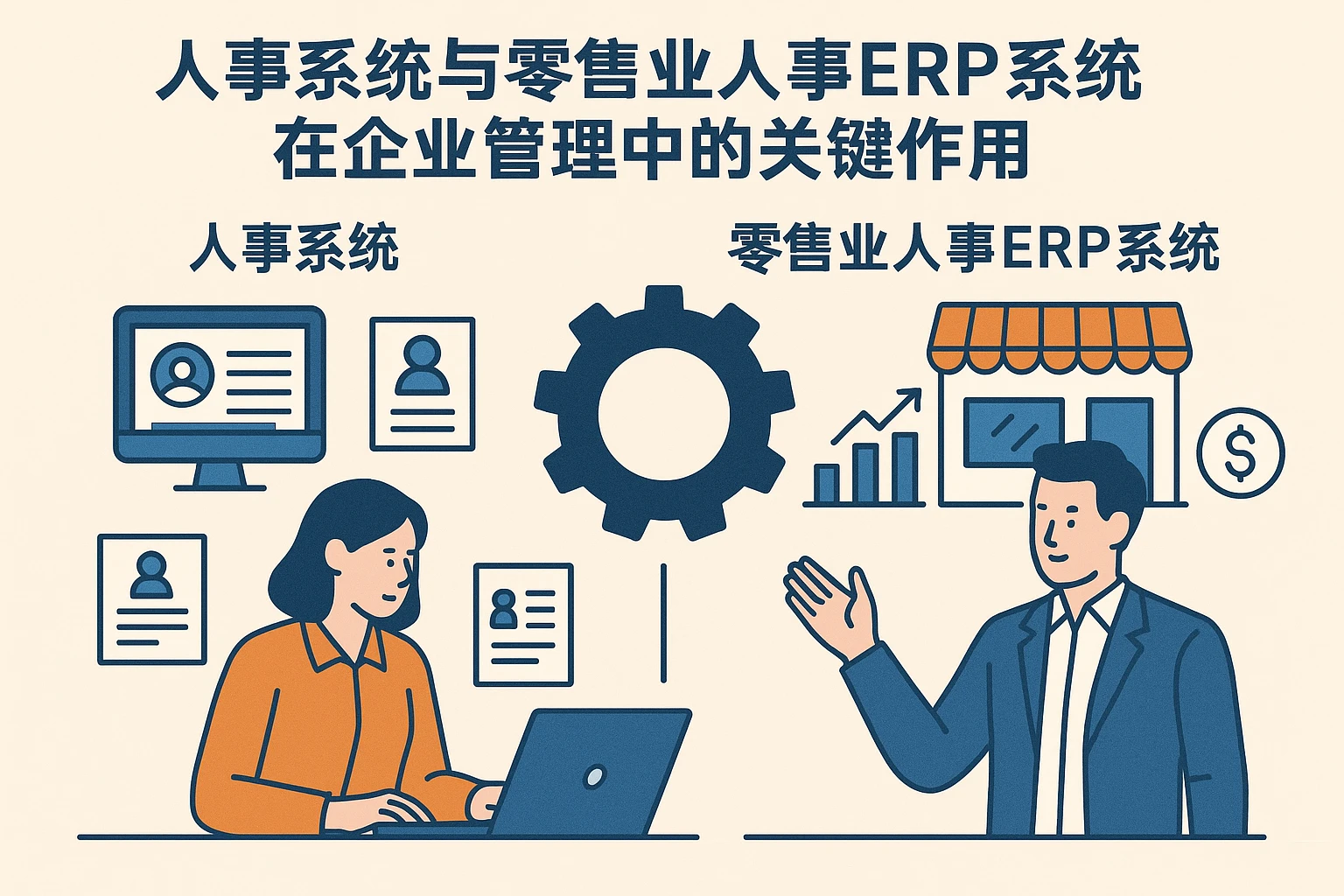 人事系统与零售业人事ERP系统在企业管理中的关键作用